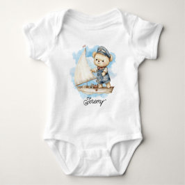 Söt sjöman nallebjörn t shirt