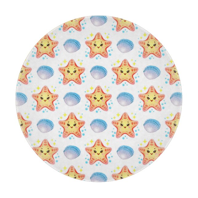 Söt sjöstjärna & havssnäckor Oceancharm 🌊 (Framsidan)