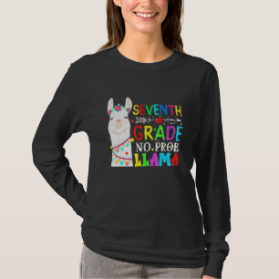 Söt sjunde klass ingen prob lama tillbaka till sko t shirt