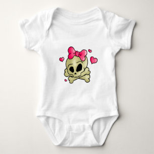 Söt skalle t-shirt