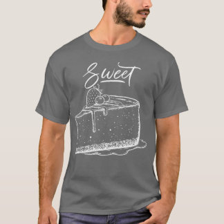 Söt skiva rolig t shirt