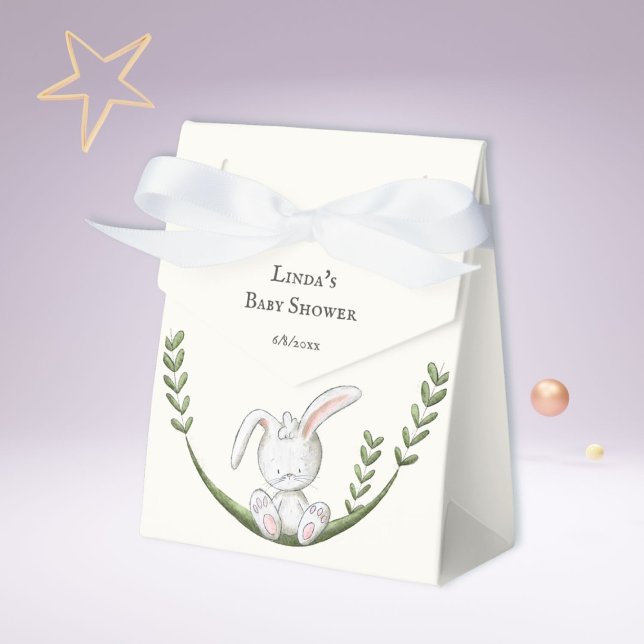 Söt Skogskanin Bebis Shower Presentaskar (Skapare uppladdad)