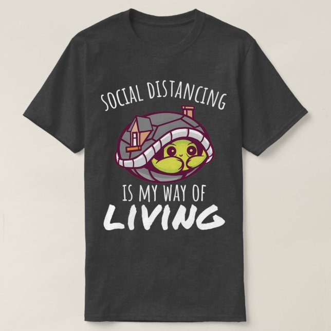 Söt sköldpadda 11 t shirt (Design framsida)