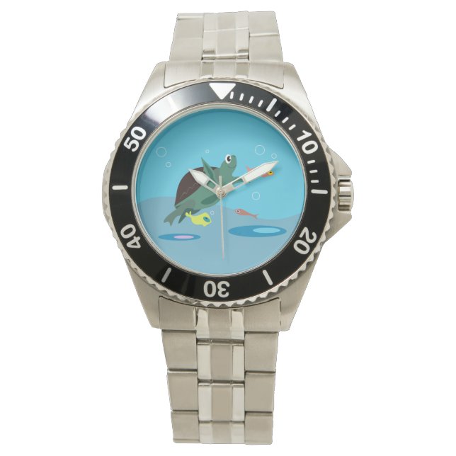 Söt Sköldpadda Armbandsur (Framsida)