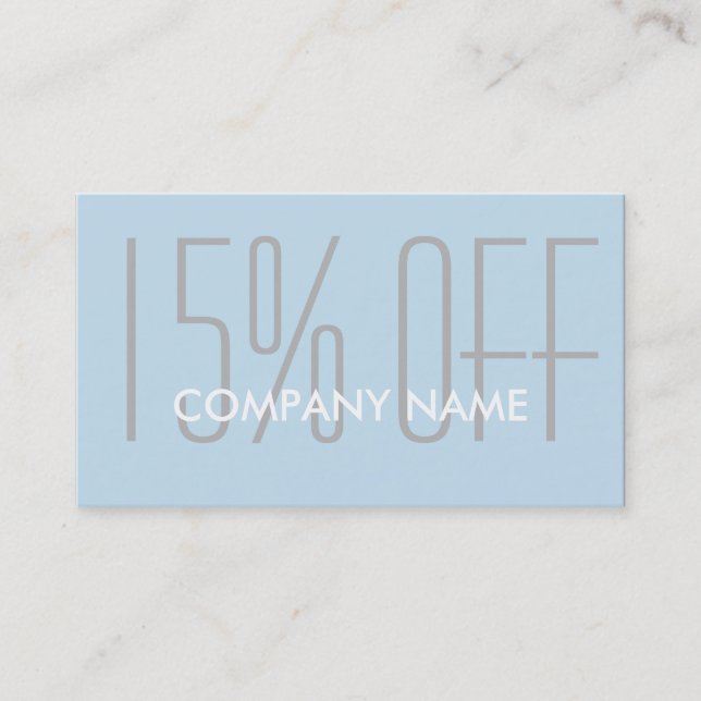 Söt skönhet Kosmetologi SPA chic gigle pastellblå Visitkort (Framsida)