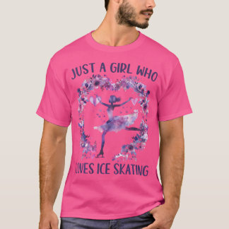 Söt Skridskoåkare Skridskoälskare T Shirt