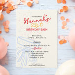 Söt skript Coquette Bow 21:a födelsedagen Party Inbjudningar<br><div class="desc">Ställ in scenen för en lekfull födelsedagskalender med den här svenskspråkiga Coquette Bow 21:a födelsedagsinbjudan från Gult Måne Atelier. Med ett glas av pastellkupéer med champagne, försedd med vita bubblor och en skön fluga, är den här designen uppspelt och söt, precis som din vän! Perfekt för att tona på din...</div>