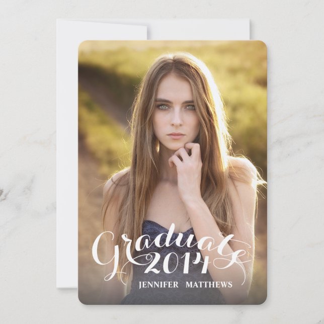 Söt skript| Inbjudan till Studentfest (Framsida)