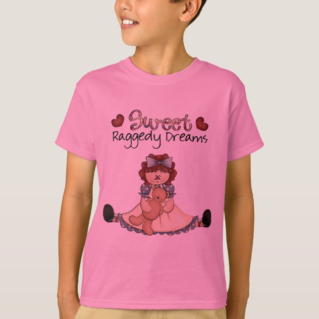 Söt skrovlig drömT-tröja Tee Shirt (Framsida)