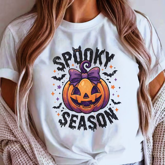 Söt Skumma Säsong Pumpa Halloween  T Shirt (Skapare uppladdad)