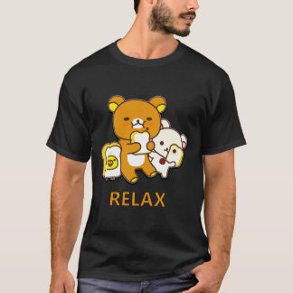 Söt Slappna av Rilakkuma Es T Shirt