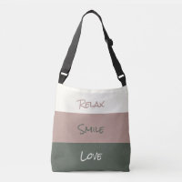 Söt Slappna av Smile Kärlek Body Tote Bag