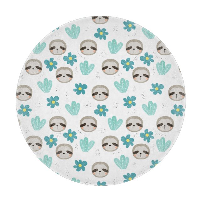 Söt Slothblommönster (Framsidan)