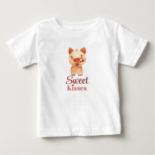 Söt smågris. Skickar puss söta puss T Shirt