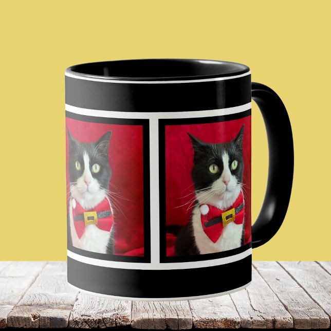 Söt Smokingkatt Julmugg Mugg (Skapare uppladdad)