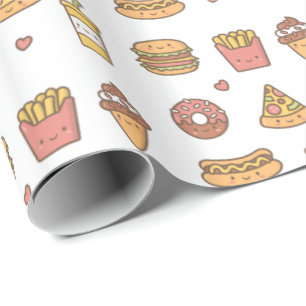 Söt Snabbmatdoodles för Hennes Presentpapper