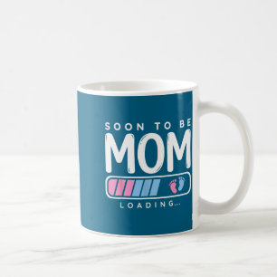 Söt snart blivande mamma rolig ny mammas gravidite kaffemugg