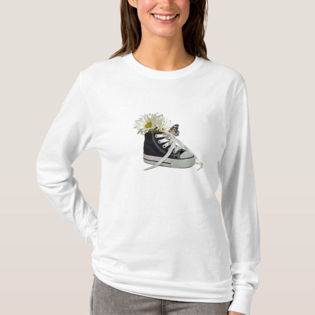 Söt Sneaky Tee (Framsida)