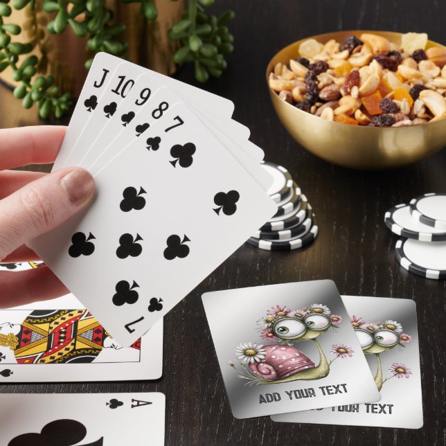 Söt Snigel Casinokort (På plats)