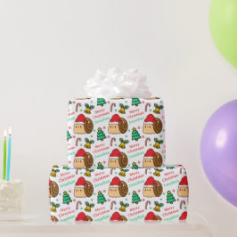 Söt Snigel Julgran Högtider Presentpapper