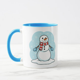 Söt Snömannemugg Mugg