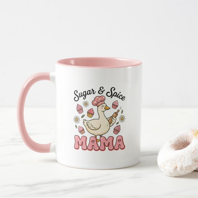 Söt socker krydda gås Mamma Mugg (Med munk)