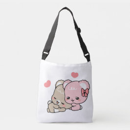 Söt socker unge axelväska