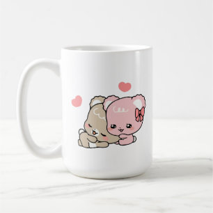 Söt socker unge kaffemugg