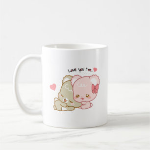 Söt socker unge kaffemugg