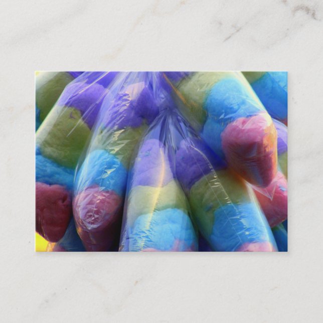 Söt sockervaddvisitkort visitkort (Framsida)