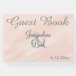 Söt Soft  Bröllop Guest Bok