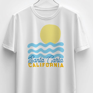Söt sol & hav Anpassningsbar m/ din stad, delstat T Shirt