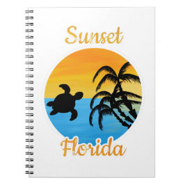 Söt solnedgång i Florida    Anteckningsbok