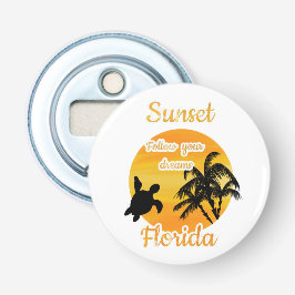 Söt solnedgång i Florida   Flasköppnare