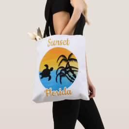 Söt solnedgång i Florida    Tygkasse