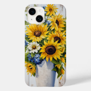 Söt Solrosblommor Arrangemang Blommigt