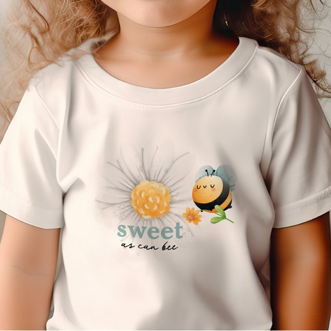 Söt som Bee Girl T-Shirt (Skapare uppladdad)