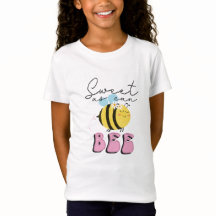 Söt som Bee Girl's T-Shirt