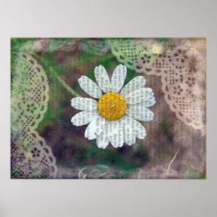 Söt som blandad Daisy Poster