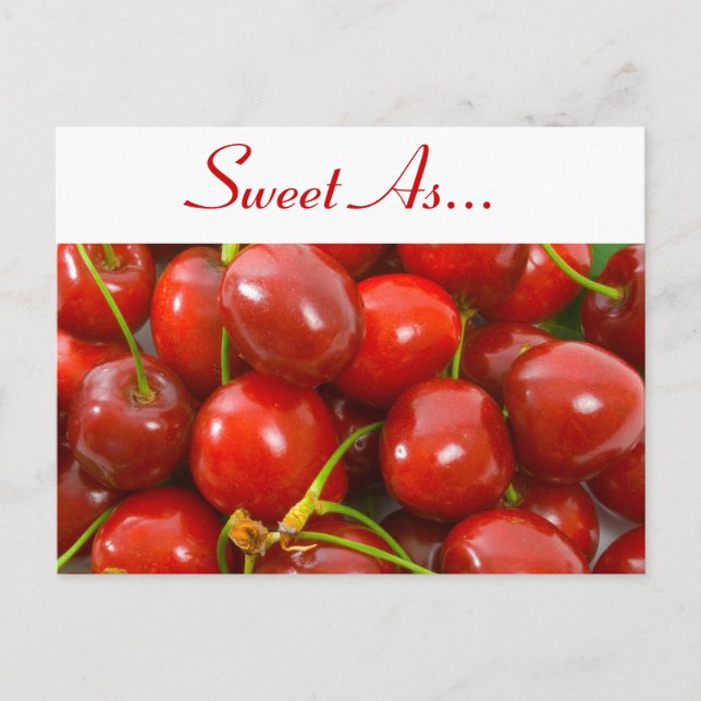 Söt som Cherries Vykort (Framsida)