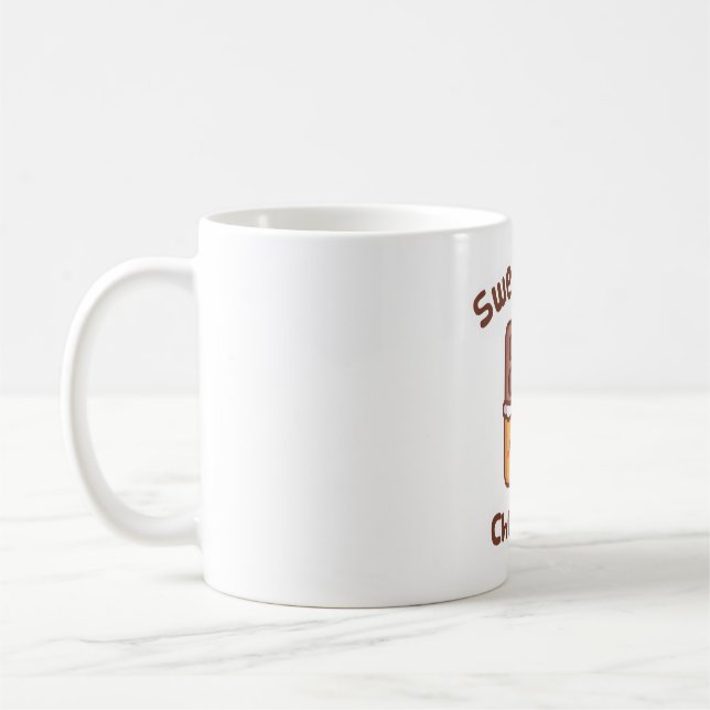 Söt som choklad Doodle Kaffemugg (Vänster)