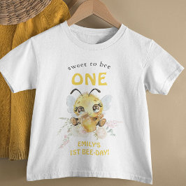 Söt som en BEE på sin 1-årsdag T Shirt