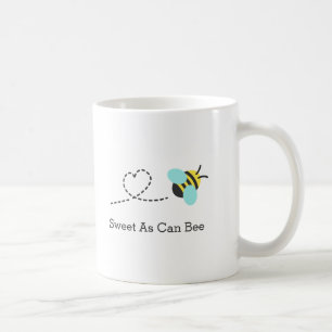 Söt som en bin, söt surrande bi kaffemugg