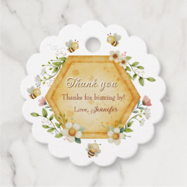 Söt som en blomma En blomsterhonungskaka Gåvor Etiketter