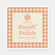 Söt som en Födelsedagsfest för persikofrukt Rosa O