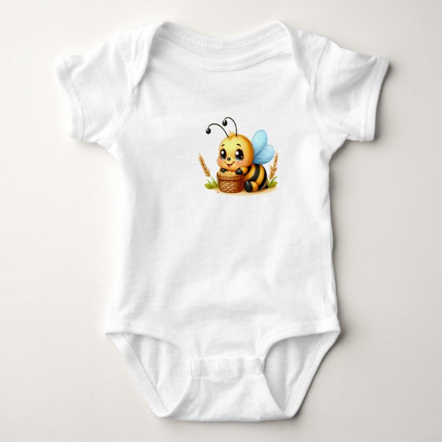 Söt som en honungsbi t shirt (Framsida)