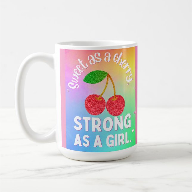 Söt som en körsbär kaffemugg (Vänster)