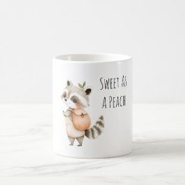 Söt Som En Päron Tvättbjörn Ryggsäck Kaffemugg