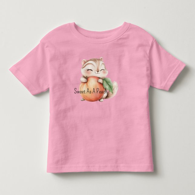 Söt som en persika t shirt (Framsida)