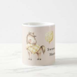 Söt som honung Häst Bikakor Ballong Kaffemugg